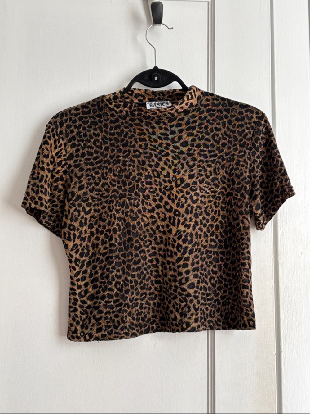 Vintage Leopard Print Shirt